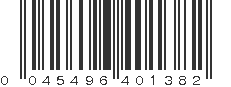 UPC 045496401382