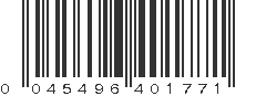 UPC 045496401771