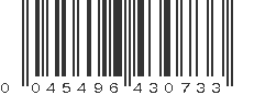 UPC 045496430733