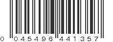 UPC 045496441357