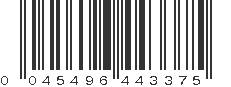 UPC 045496443375