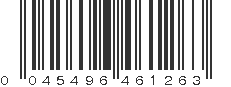 UPC 045496461263