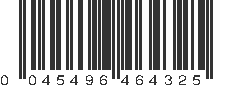 UPC 045496464325