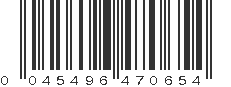 UPC 045496470654