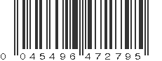 UPC 045496472795