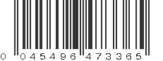 UPC 045496473365