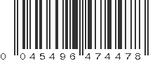 UPC 045496474478