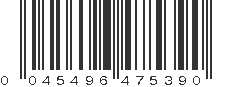 UPC 045496475390