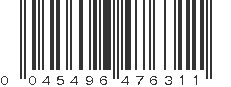 UPC 045496476311