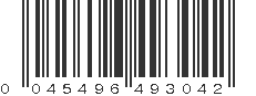 UPC 045496493042