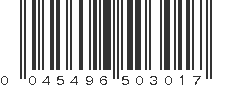 UPC 045496503017