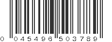 UPC 045496503789