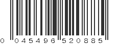 UPC 045496520885