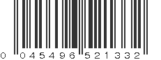 UPC 045496521332