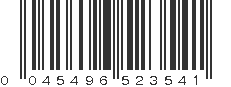 UPC 045496523541