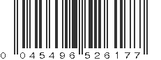 UPC 045496526177