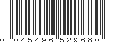 UPC 045496529680