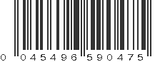 UPC 045496590475