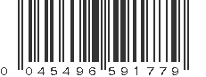 UPC 045496591779