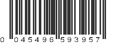 UPC 045496593957