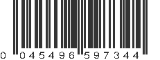 UPC 045496597344