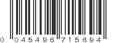 UPC 045496715694