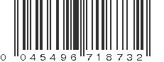 UPC 045496718732