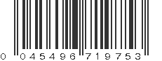 UPC 045496719753