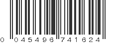 UPC 045496741624