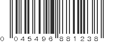 UPC 045496881238