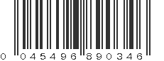 UPC 045496890346