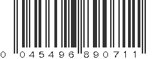 UPC 045496890711