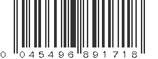 UPC 045496891718