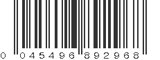 UPC 045496892968