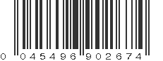 UPC 045496902674