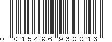 UPC 045496960346