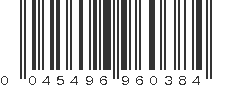 UPC 045496960384