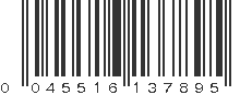 UPC 045516137895