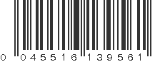 UPC 045516139561