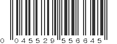 UPC 045529556645