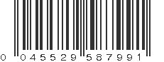 UPC 045529587991