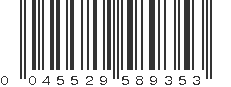 UPC 045529589353