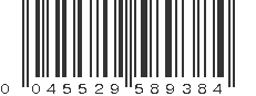 UPC 045529589384