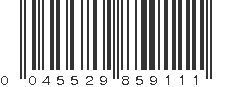 UPC 045529859111