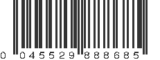 UPC 045529888685