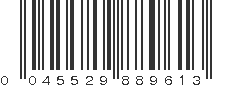 UPC 045529889613