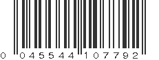 UPC 045544107792