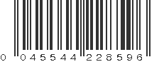 UPC 045544228596