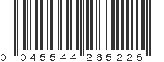 UPC 045544265225