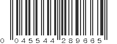 UPC 045544289665